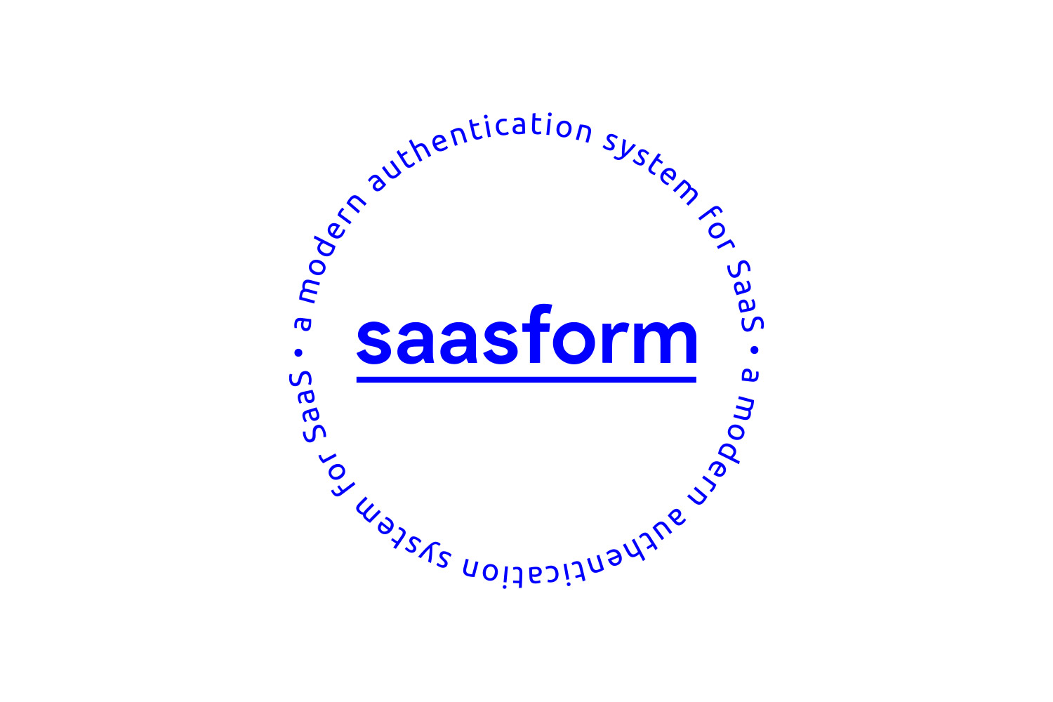 Saasform logo design